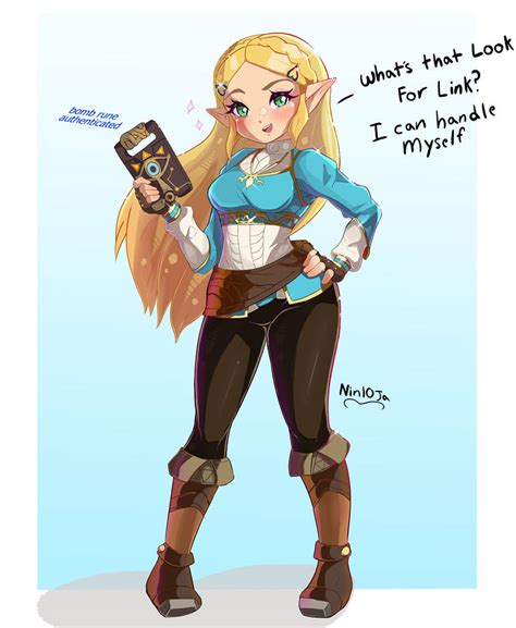 age of calamity zelda by Nin10ja on DeviantArt