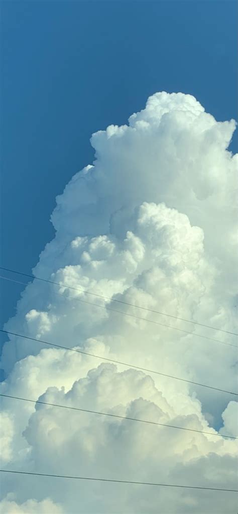 Cloud wallpaper | Blue sky wallpaper, Sky aesthetic, Clouds