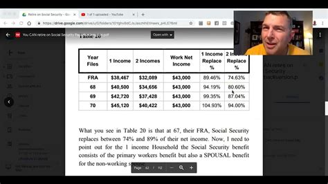 Increase Your Social Security Benefit The Easy Way Chapter 10 Youtube