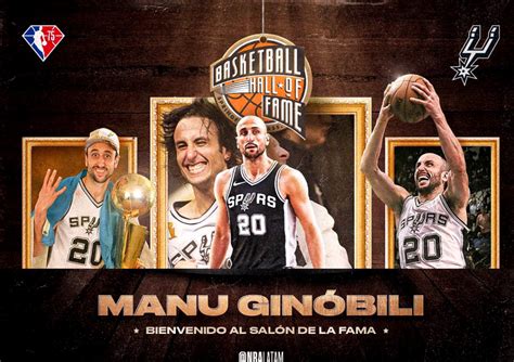 Manu Gin Bili Ingresa Al Sal N De La Fama De La Nba