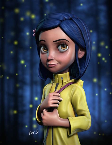 Final Result Coraline Fan Art Kids Novels