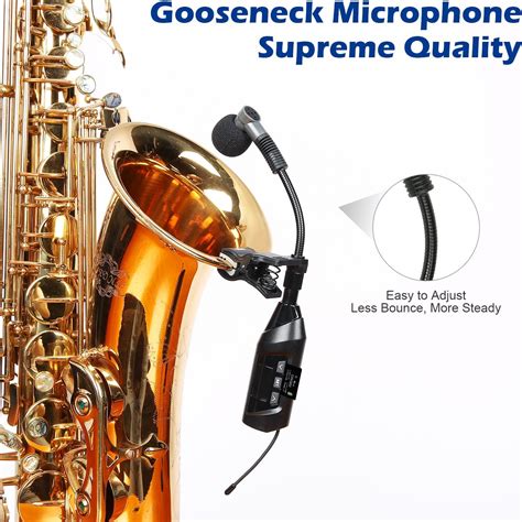 Sgpro Wireless Saxophone Microphone System Review Sonic Function