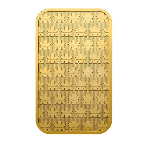 Buy Oz Royal Canadian Mint Gold Bar Secure Storage Price In