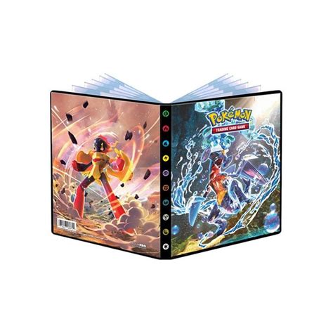 Ultra Pro 4 Pocket Portfolio Pokemon Scarlet And Violet 4 Collectable Card Games From Beanie