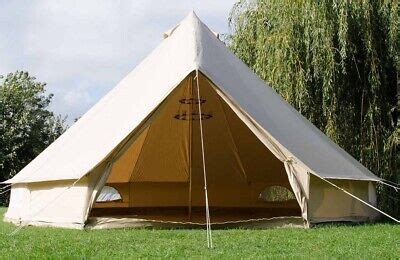 5m Bell Tent USED Canvas With Zipped In Groundsheet EBay