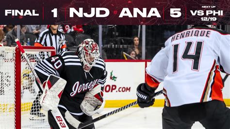 Devils Can't Convert After Strong Start, Fall 5-1 to Ducks | GAME STORY | New Jersey Devils