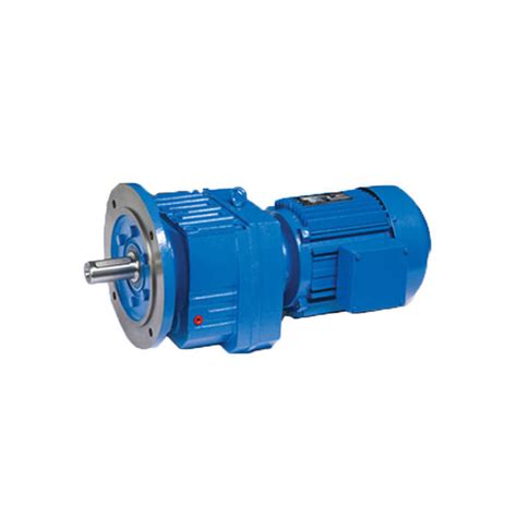 High Precision R Series Helical Gear Reducers Electric Motor Gearbox