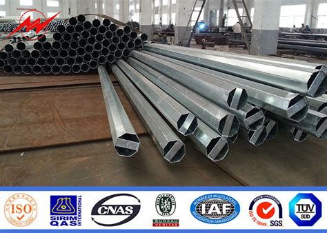 25ft 30ft 35ft 40ft Utility Power Poles NEA Standard Hot Dip Galvanizing