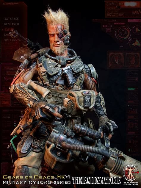 Calvins Custom One Sixth 16 Scale Custom Terminator Terminator