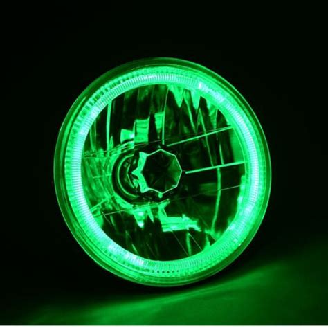 Green Led Halo Angel Eye V Headlight Headlamp W K Led H Light