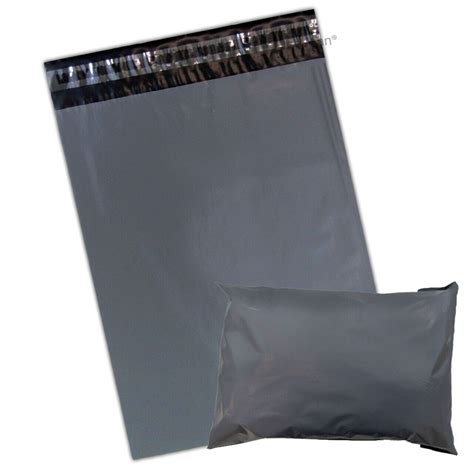 Grey Postage Mailing Bags Strong Cheap Recycled Plastic Poly Postal