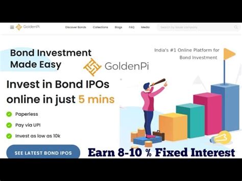 How To Invest Bond Ipo Or Ncd Ipo Ll Goldenpi Youtube