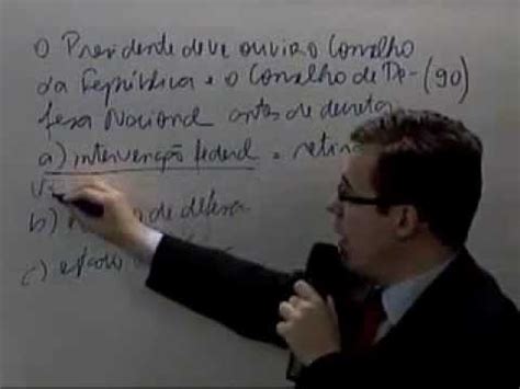 Aula 13 Direito Constitucional p 1 Conselho da República e de Defesa