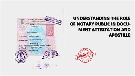 Understanding The Role Of Notary Public In Document Attestation And