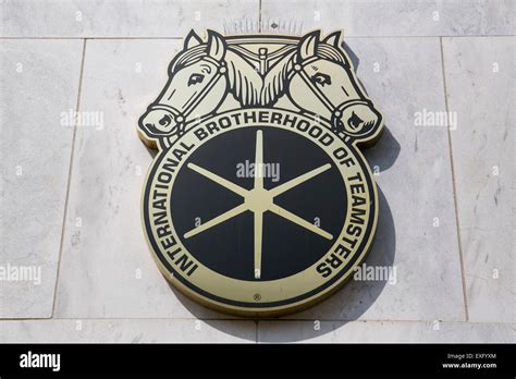 International brotherhood teamsters building washington hi-res stock ...