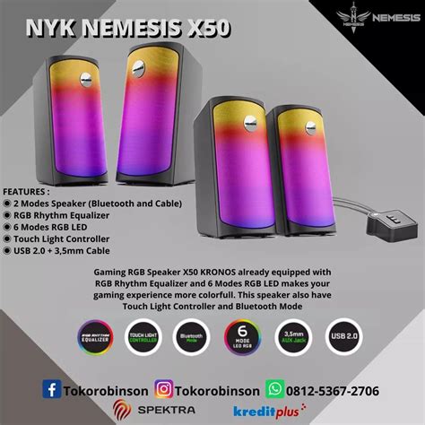 Speaker Nyk Nemesis X50 Robinson Computer Berau