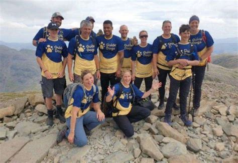 Blind Man Completes The National Three Peaks Challenge In Three Days