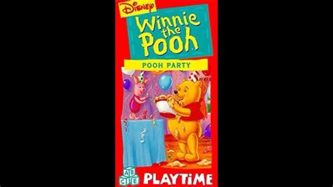 Opening To Winnie The Pooh Playtime Pooh Party 1994 Vhs Youtube