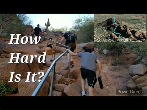 Hardest Hike In Phoenix Camelback Mountain Echo Canyon Trailhead Scary