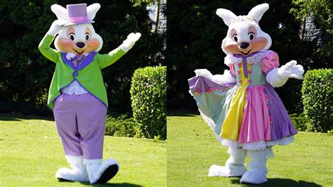 Mr And Mrs Easter Bunny At The Magic Kingdom 2021 Easter Egg Hunt