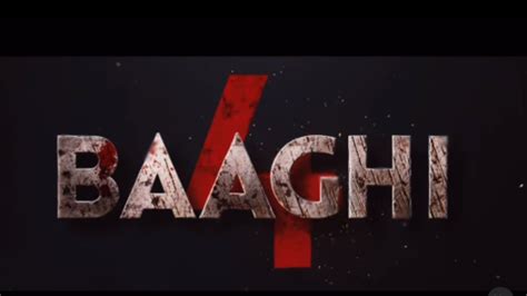 Tiger Shroff Reveals Baaghi 4 Teaser Trailer With Release Date Window