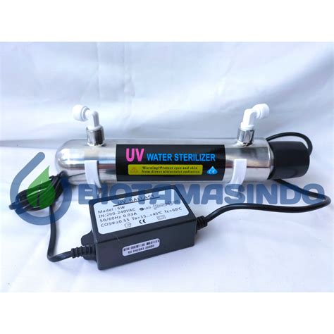 Lampu UV 1gpm 2gpm Sterilisasi Air Minum BIOTAMASINDO