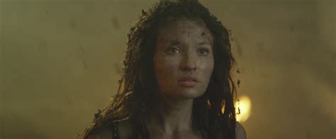 Emily Browning in the film 'Pompeii' (2014)