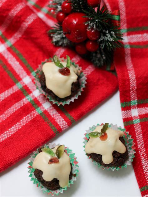 Easy Mini Christmas Puddings Joies De Chelsea