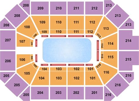 Allstate Arena Tickets In Rosemont Illinois Allstate Arena Seating