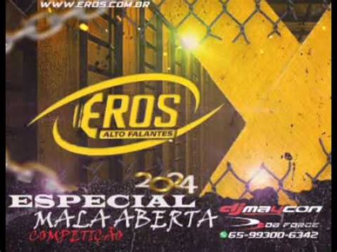 Cd Eros alto falantes 2024 Especial de competição mala Aberta Dj Maycon