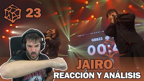 Jairo Elim Gbb Reaccion Y Analisis Youtube