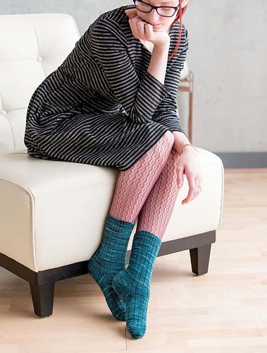 Ravelry Basic Ribbed Sock Book Version Pattern By Kate Atherley