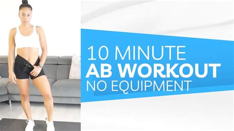 10 Minute Ab Workout With Charlene Smith No Equipment Needed Daily