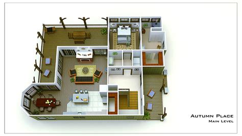 Small Cottage Plan with Walkout Basement | Cottage Floor Plan