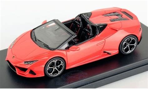 Miniature Lamborghini Huracan 143 Look Smart Evo Spyder Metallic