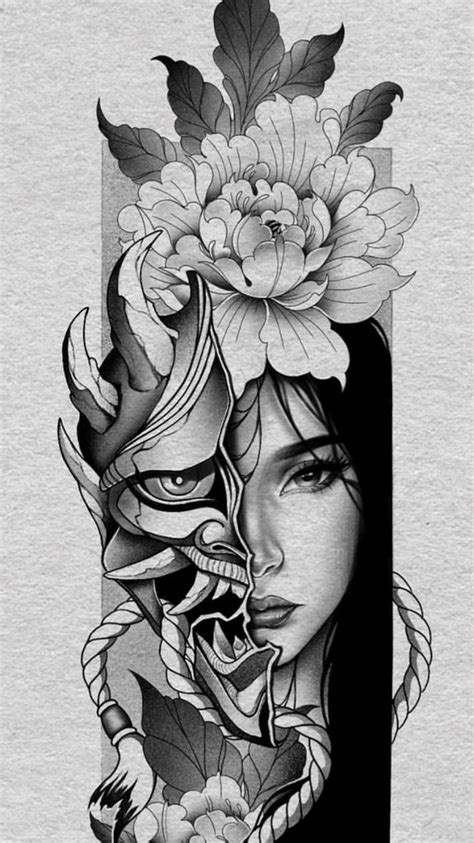 Pin By Yu Mi On Pins By You Geisha Tattoo Design Samurai Tattoo