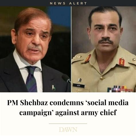 On Twitter Prime Minister Shehbaz Sharif On Sunday Strongly