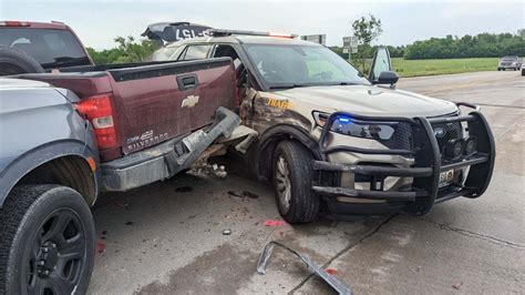 Cass County Sheriffs Deputy Vehicle Hit During Police Pursuit