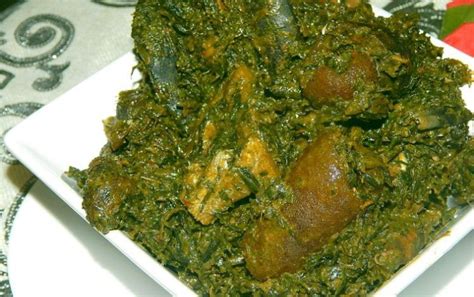 Nigerian Afang Soup Recipe Nigerian Recipes