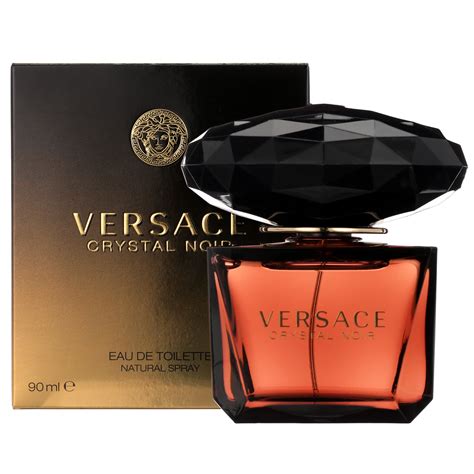 Versace Crystal Noir Eau De Tolette Spray Perfume For Women 30 Oz