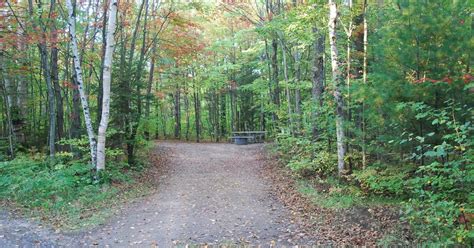 Lodging at Bay Furnace Campground in Christmas, Michigan