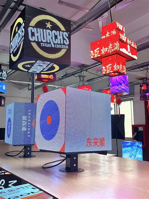 Indoor Led Screen Cube Advertising Hd Led Tv Display Panel Multi Color