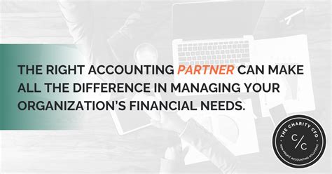 What To Look For In A Nonprofit Accounting Partner The Charity Cfo