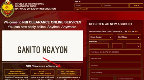 How To Fill Nbi Renewal Online Application Form Step By Step Guide