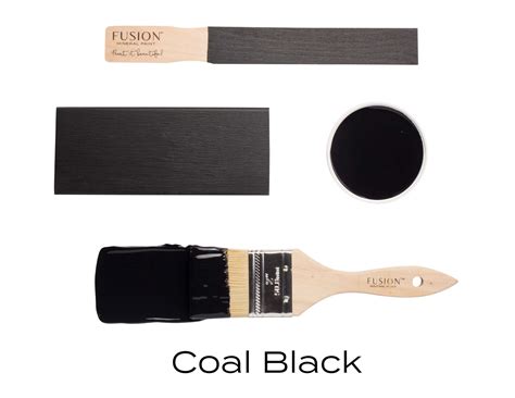 Fusion Mineral Paint in Coal Black - Painted