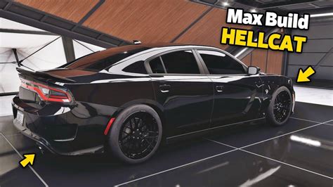 Forza Horizon Dodge Charger Srt Hellcat Customization Max Build