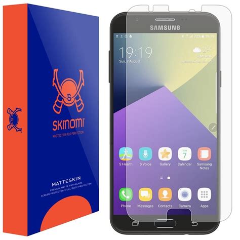 Skinomi Matteskin Anti Glare Screen Protector Shield For Galaxy J7 V Ebay