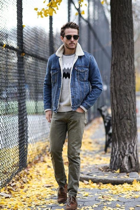 45 Awesome Jeans Jackets Ideas For Men Look Cooler Mens Fashion Denim