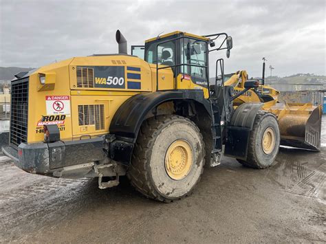 2019 Komatsu Wa500 8 Wheel Loader For Sale 6600 Hours Walnut Creek