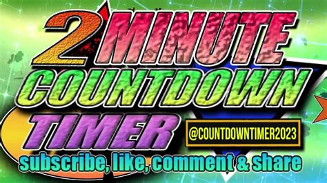 Minute Countdown Timer Youtube